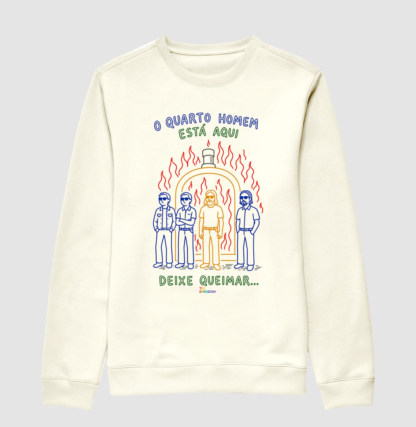 BLUSA GOSPEL DEIXE QUEIMAR KINGDOM VIBES