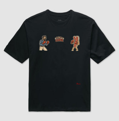 Oversized Cristã Retro Style Efésios 6 Contra Carne