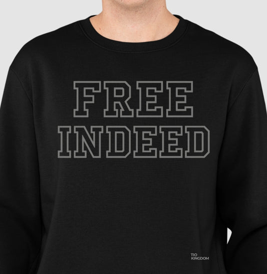 BLUSA MOLETOM GOSPEL FREE INDEED