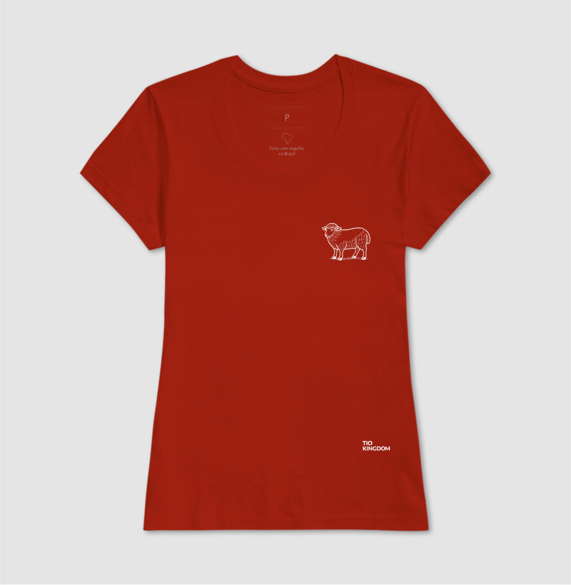 CAMISETA SOMOS OVELHAS NO PEITO
