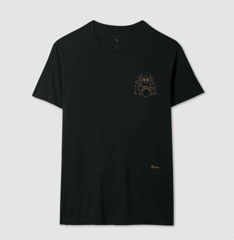 Camiseta Gospel The Dreamer Drummer On Fire Minimalista