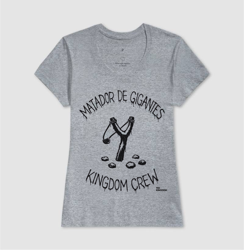 CAMISETA UNISSEX DAVI MATADOR DE GIGANTES