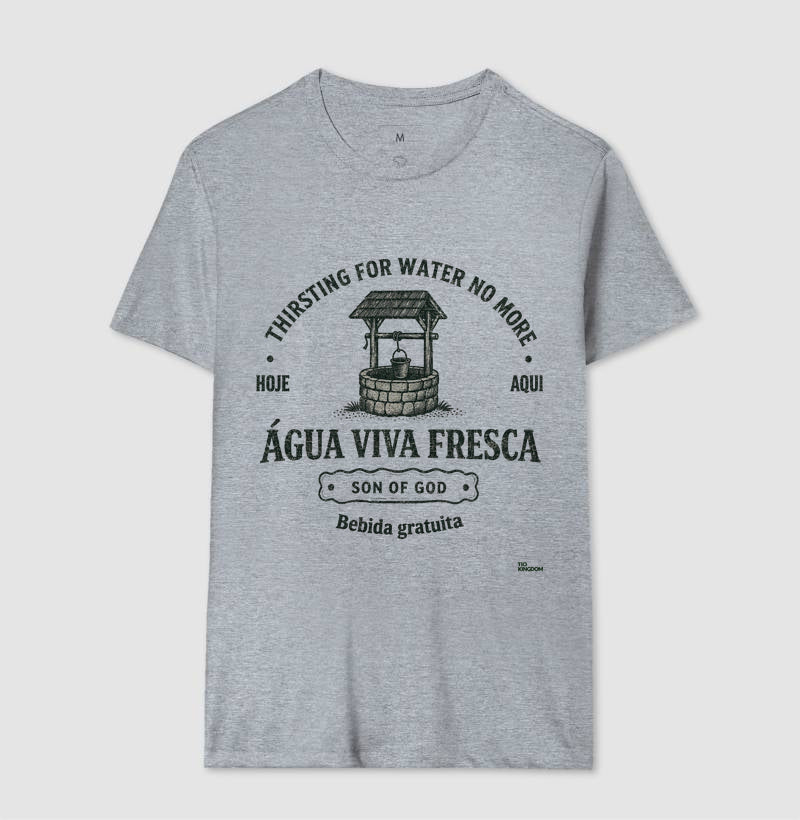 Camiseta Vintage Gospel Água Viva - Son Of God