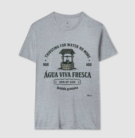 Camiseta Vintage Gospel Água Viva - Son Of God