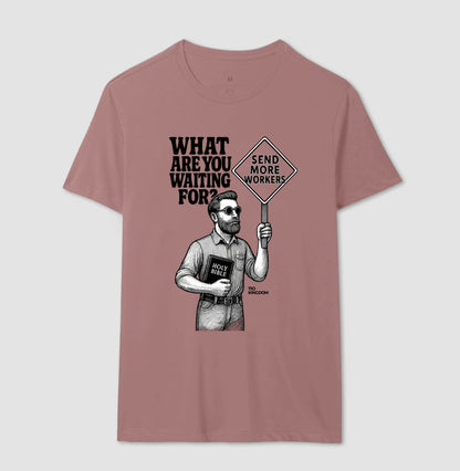 CAMISETA GOSPEL SEND MORE WORKERS