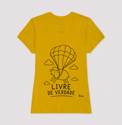 CAMISETA GOSPEL LIVRE DE VERDADE