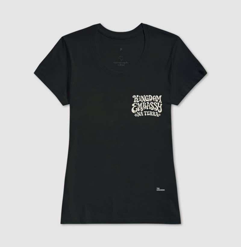 Camiseta Gospel Kingdom Embassy Minimalista