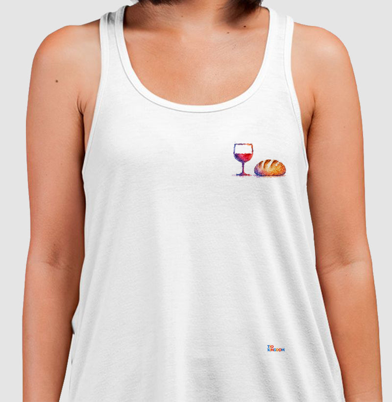 Camiseta Regata Pão e Vinho – Coleção Aquarela Tio Kingdom