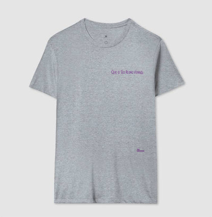 Camiseta Teu Reino Venha - Minimalista