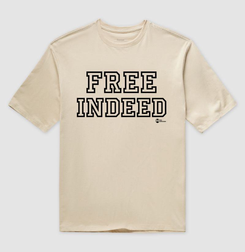 CAMISETA OVERSIZED GOSPEL FREE INDEED