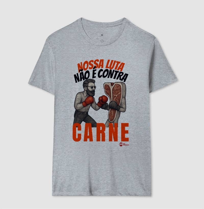 CAMISETA GOSPEL CONTRA CARNE