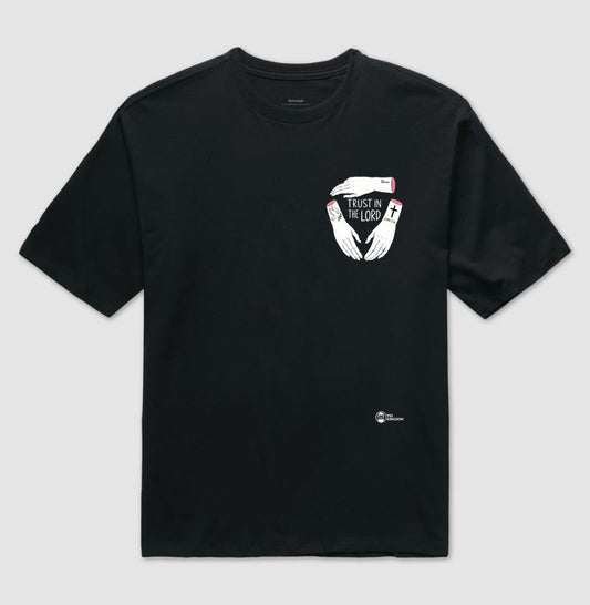 CAMISETA OVERSIZED TRUST IN THE LORD