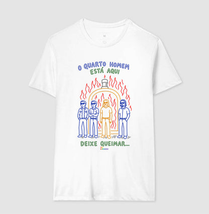 CAMISETA GOSPEL ADULTO DEIXE QUEIMAR KINGDOM VIBES