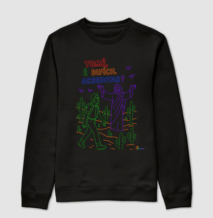 BLUSA GOSPEL TOMÉ E JESUS KINGDOM VIBES