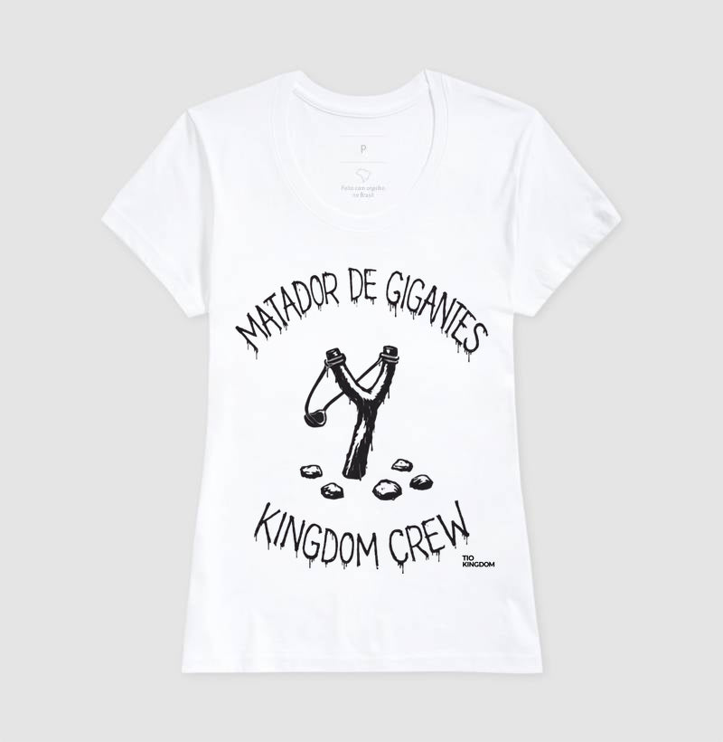 CAMISETA UNISSEX DAVI MATADOR DE GIGANTES