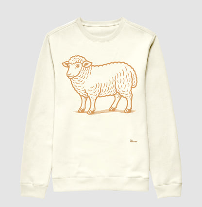 BLUSA GOSPEL CORDEIRO DE DEUS EM MARROM