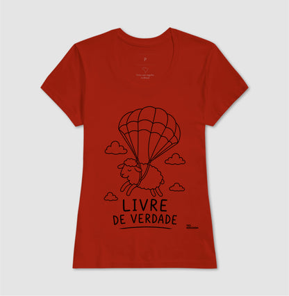 CAMISETA GOSPEL LIVRE DE VERDADE