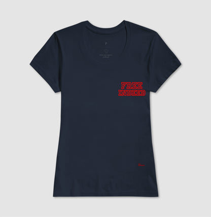 Camiseta Minimalista Free Indeed Gospel
