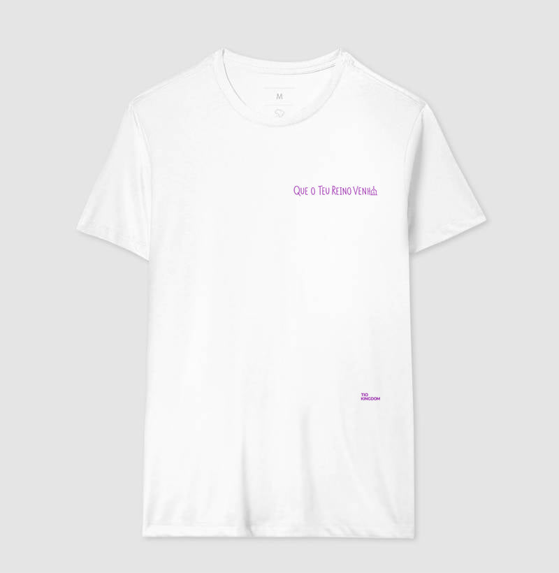 Camiseta Teu Reino Venha - Minimalista