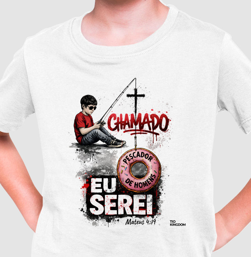 CAMISETA INFANTIL PESCADOR