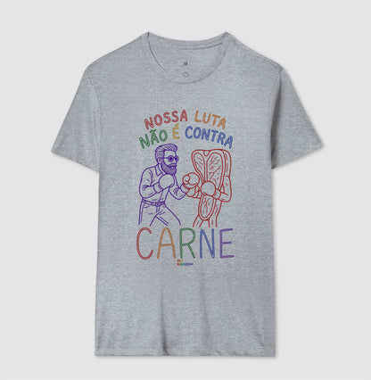 CAMISETA GOSPEL ADULTO CONTRA CARNE KINGDOM VIBES