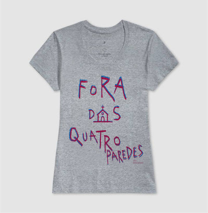 Camiseta Fora das 4 Paredes Burst of Colors