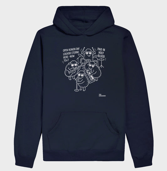 Blusa Moletom Gospel Com Capuz Louvor Eterno Open Heaven
