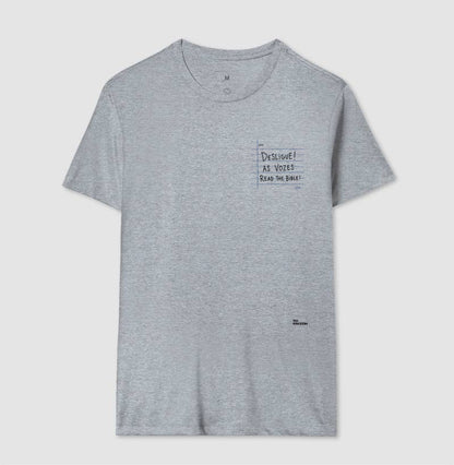 Camiseta Desligue as Vozes Pocket Style