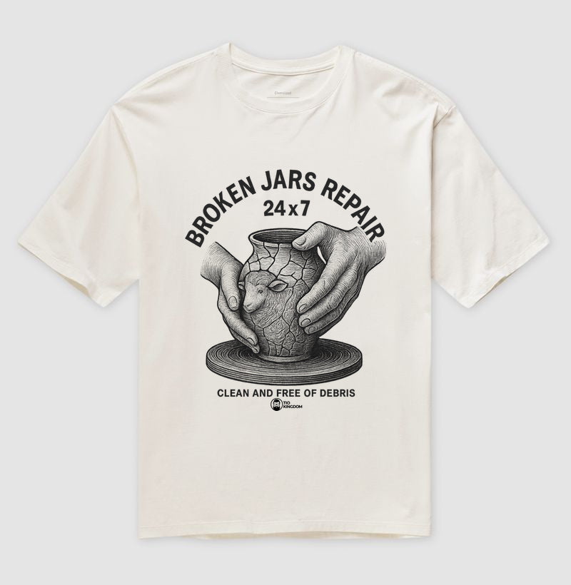 CAMISETA GOSPEL OVERSIZED BROKEN JARS