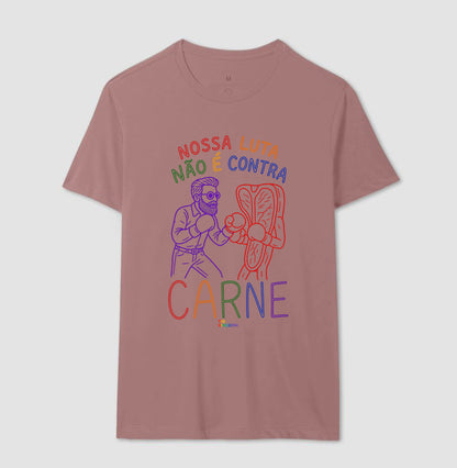 CAMISETA GOSPEL ADULTO CONTRA CARNE KINGDOM VIBES