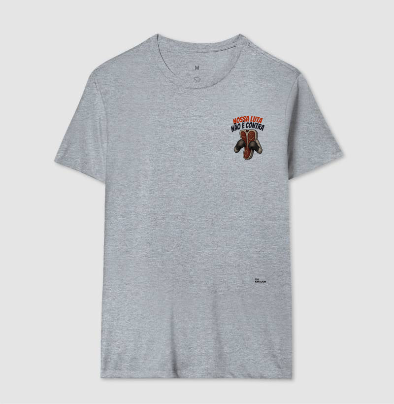 Camiseta Cristã Minimalista Efésios 6 Contra Carne