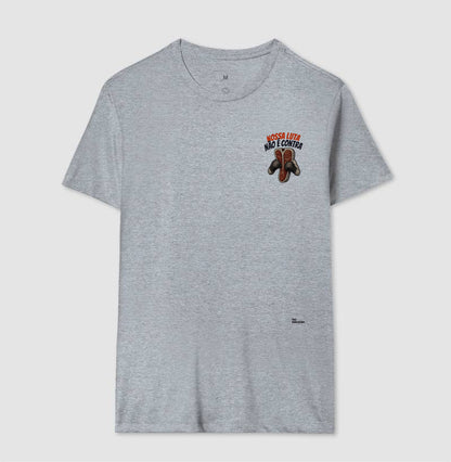 Camiseta Cristã Minimalista Efésios 6 Contra Carne