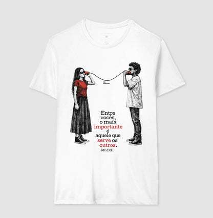 CAMISETA CRISTÃ SERVIR É PROPÓSITO