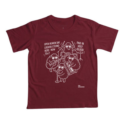 Camiseta Gospel Infantil Cristã Open Heaven