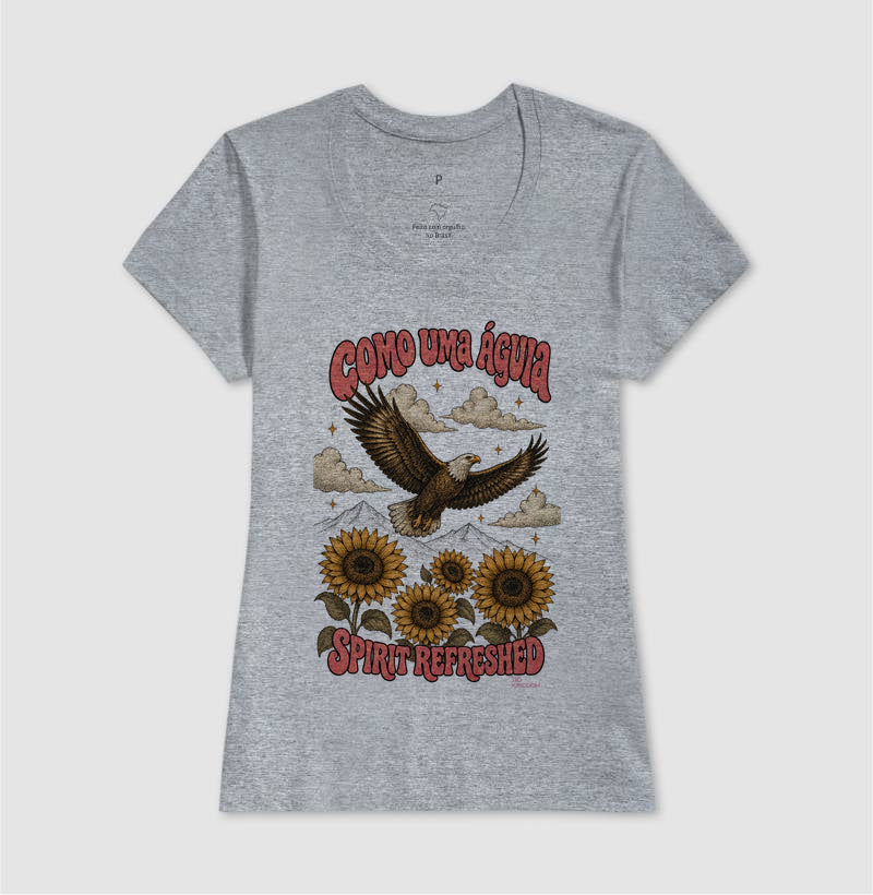 Camiseta Vintage Gospel como Águia — SPIRIT REFRESHED Isaías 40:31