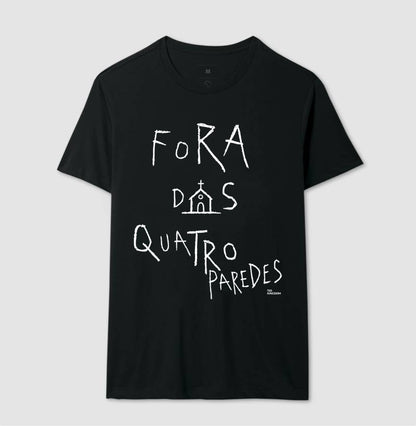 Camiseta Cristã Fora Das 4 Paredes Gospel Streetwear