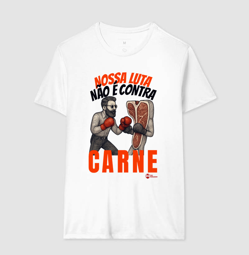 CAMISETA GOSPEL CONTRA CARNE