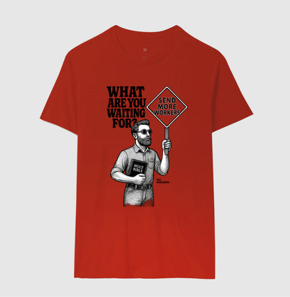 CAMISETA GOSPEL SEND MORE WORKERS