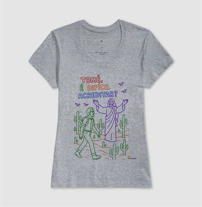 CAMISETA GOSPEL ADULTO TOMÉ E JESUS KINGDOM VIBES