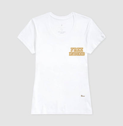 Camiseta Minimalista Free Indeed Gospel
