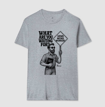 CAMISETA GOSPEL SEND MORE WORKERS