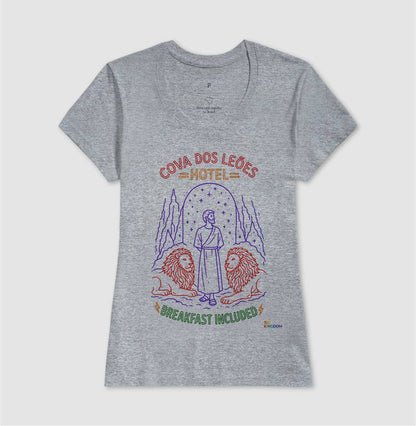 CAMISETA GOSPEL ADULTO COVA DOS LEÕES HOTEL KINGDOM VIBES