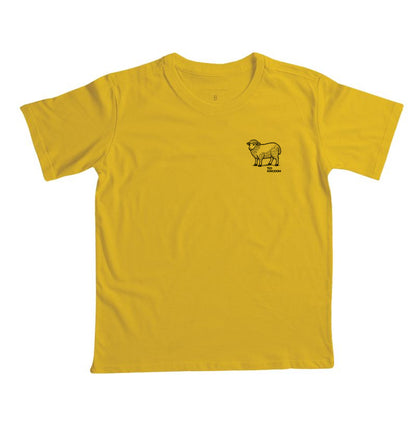 CAMISETA SOMOS OVELHAS MINIMALISTA INFANTIL
