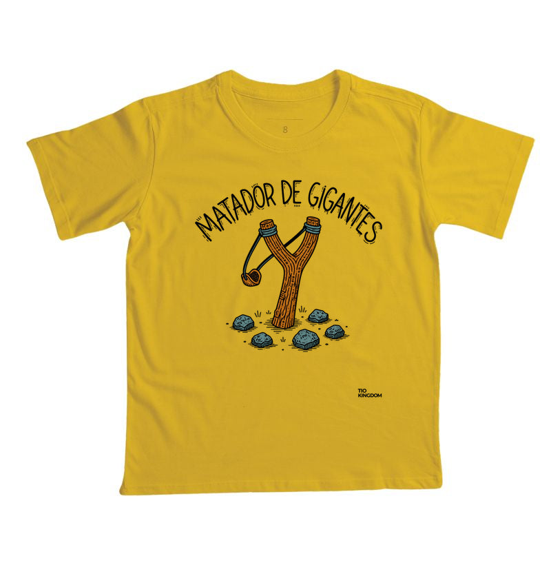 Camiseta Infantil do Reino Matador de Gigantes