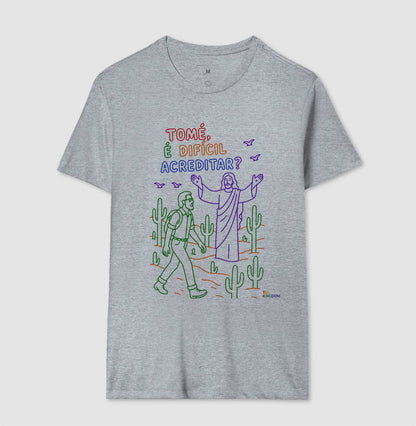 CAMISETA GOSPEL ADULTO TOMÉ E JESUS KINGDOM VIBES