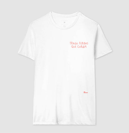 Camiseta Minimalista Feridas Que Curam