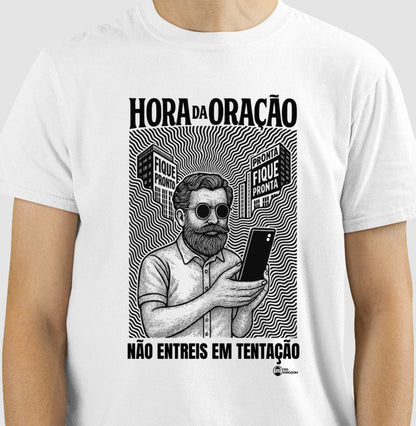 CAMISETA CRISTÃ HORA DA ORAÇÃO