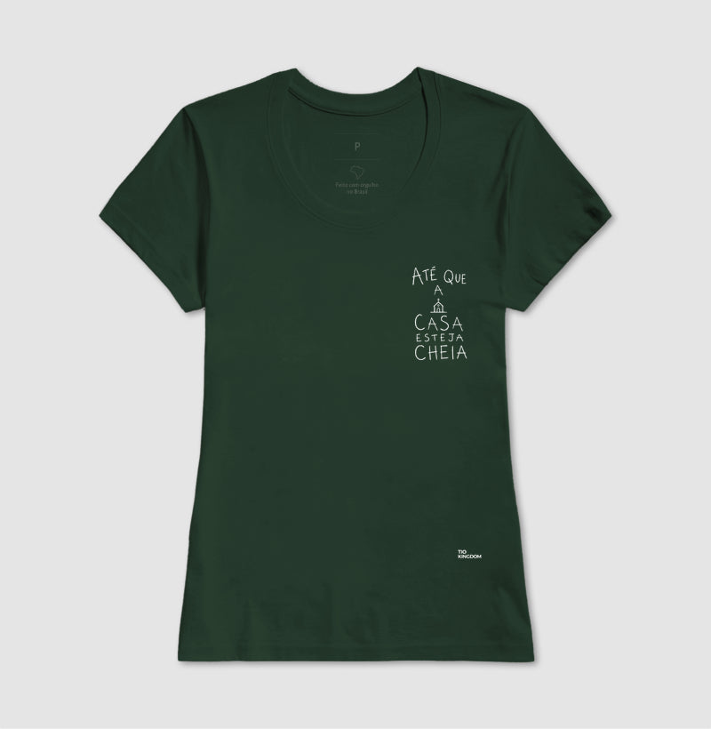 Camiseta Casa Cheia Minimalista