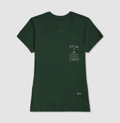 Camiseta Casa Cheia Minimalista