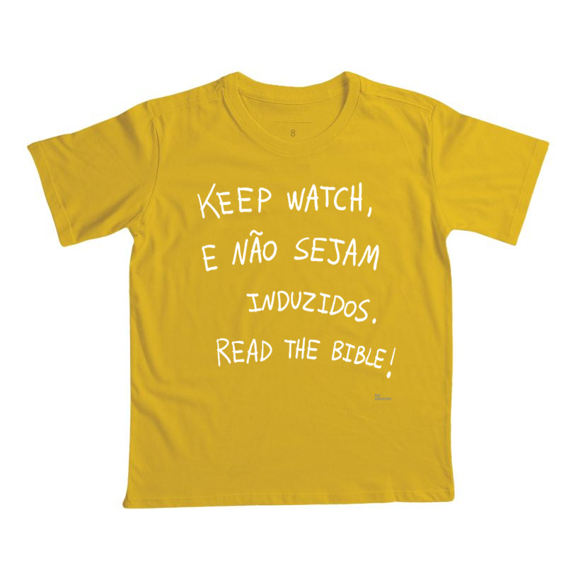 Camiseta Infantil Keep Watch Streetwear Gospel